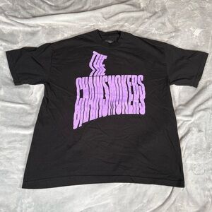The Chainsmokers EDM T Shirt Mens XL Music Made In USA Black